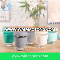 New Design Custom Silicone Coffee Cup With Cover /Reusable Coffee Cup