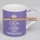 Custom Purple Promotion Gift Color Ceramic Coffee Mug