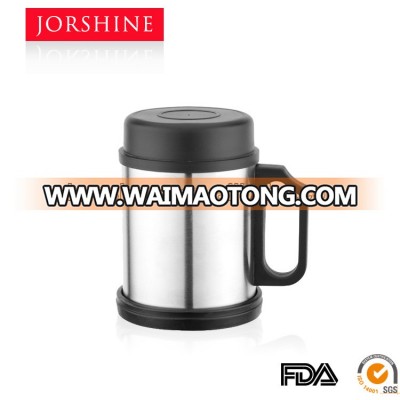 Direct manufacture double wall stainless steel coffee mug 350ml made in China