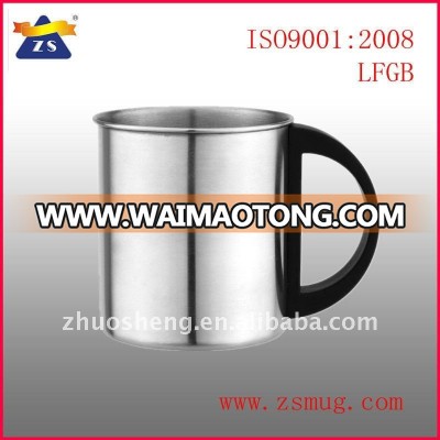 stainless steel single wall nescafe coffee mug 300ml