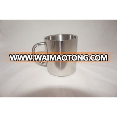 220ML 300ML 350ML 450ML polished hot sale double wall stainless steel coffee mug printing machine