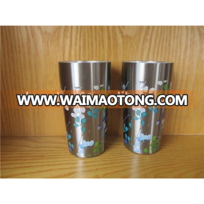 wholesale stainless steel double wall beer travel mug